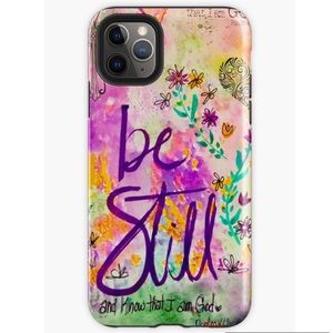 Be Still Redbubble iPhone 11 Pro Max phone case